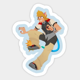 Pricklemane Roxas Sticker